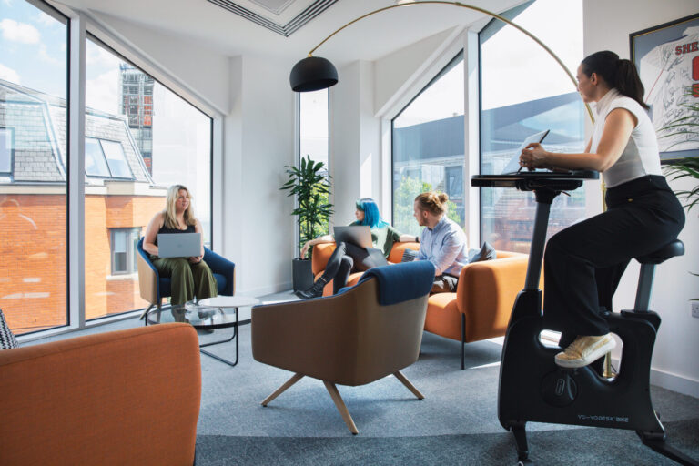 Inclusive furniture at Softcat London