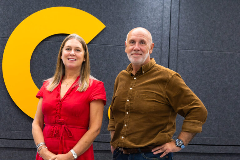 Claremont leadership transition - Lisa Flannery (left) and Tim Frankland (right)