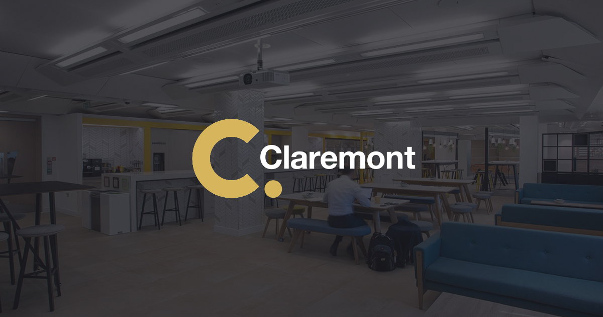 Claremont, office interior design & build, fit-out, furniture & technology